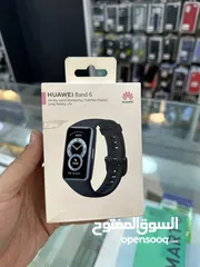  1 ساعة هواوي band 6 جديده