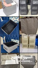  1 يعطيكم العافيه وفرت كميه من منظمات الملابس الطول 45سم والعرض 26سم والسعررررر نار وشرار ال10منظمات بس