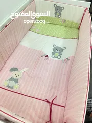  2 للبيع لحاف سرير اطفال ثلاث قطع استعمال بسيط