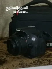  1 للبيع: كاميرا Canon 700D بحال الوكالة مع عدسات ومعدات تصوير احترافية بسعر خياليييي