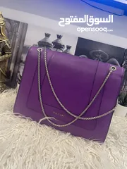  3 BVLGARI serpenti medium size, purple bag