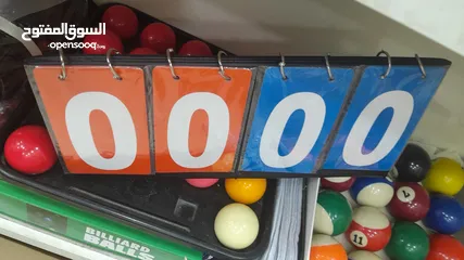  7 جميع مستلزمات البلياردو والسنوكر