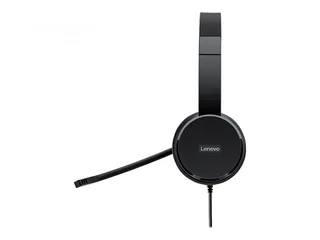  3 Lenovo 100 Headset - Stereo - USB - للأعمال مع خاصية إلغاء الضوضاء USB سماعة لينوفو 100 ستيريو