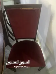  9 طقم كنب مستعمل و طاولة سفرة ب220