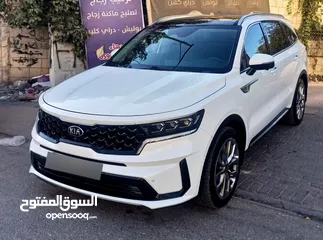  1 كيا سورينتو فل مسكر مع فتحه سقف بانوراما