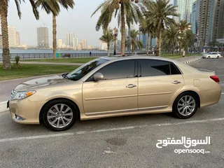  4 Toyota Avalon Limited 2011