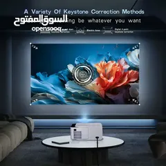  2 بروجكتر عرض المسرح المنزلي تقنية HD بمساحة تصل 120أنش