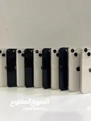  7 ايفون 13 عادي 128 جيجا  Iphone 13 128 Gb  موجود لون اسود و لون ابيض  بطاريات فوق  90% اصلي