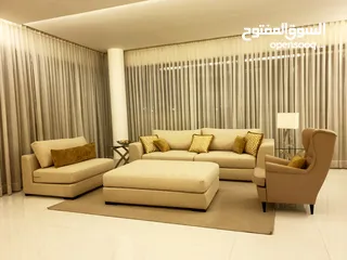  1 شقة مفروشة فخمة ( modern ) للايجار في ( جبل عمان )