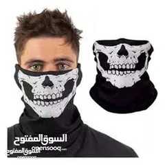  4 اقنعه وجه و راس  تخفي  و تلثم   قناع نص الوجه