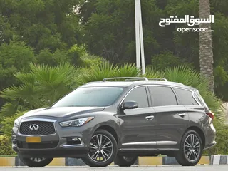  3 انفنتي Qx60 2017 رقم واحد فول اوبشن بجميع المواصفات الي نزلت على السياره بحاله ممتازه سياره نظيفه