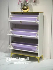  4 خزانة الأحذية الملكية – لمسة فخامة تغيّر مدخل بيتك بالكامل  مش مجرد خزانة... هاي قطعة ديكور راقية