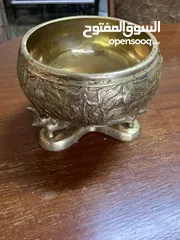  1 جاط ومقص وشكل طائر نحاس