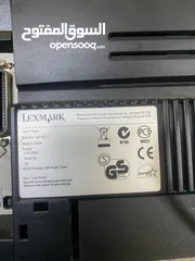  9 طابعة lexmark الاصلية اسراءيلة مش ملونة يوجد معها شاحن شغالة حبرها رخيص بالاسواق ممتازة للمکاتب