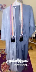  2 Multicolor abayas in good condition