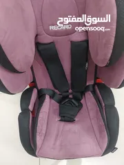  5 Recaro Group 3 car seat with max 36kgs capacity