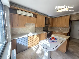  8 ارقى مناطق جبل عمان شقه ارضيه للبيع 4 نوم مع تراس و كراج خاص