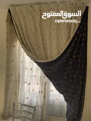  1 Double side curtain