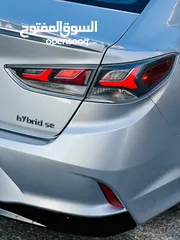  13 Sonata hybrid 2018 مالك واحد ممشى قليل جدا لم تعمل تطبيقات مستعجل جدا