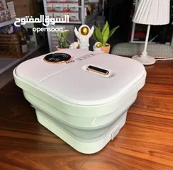  3 حوض علاج ومساج طبيعي للقدم  بعد يوم متعب وطويل احصلي ع راحة تامة وفورية  وداعاً لآلآم القدمين