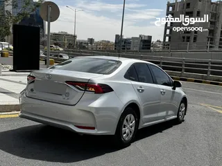 21 تويوتا كورولا 2021 7 جيد ولا ملاحظه فل كامل عدا الفتحه بحاله الوكاله زيرو جمرك جديد بسعر مميز