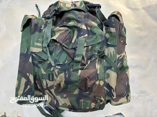  4 شنتة تخييم لون جيشي كبيرة الحجم جزئين قابلين للانفصال والتركيب