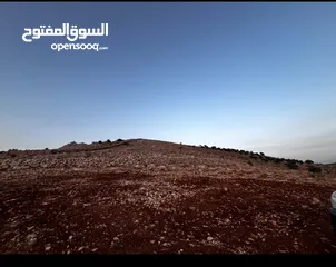  4 تملك الان فرصة العمر قطعة ارض من اراضي غرب عمان مطلة على فلسطين و الاغوار و البحر الميت و سد الكفرين