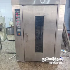  6 فرن  دوار فل كهرباء 3فاز شبه جديد ما نشغل عليه الله يبارك لصاحب النصيب ويطرح البركة