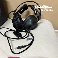  3 سماعات جيمنج شبه جديد مستعملة استعمال نظيف
