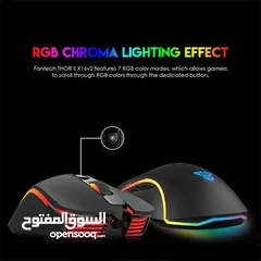  3 ماوس فانتيك جديد يعمل على كل المنصات سلكي RGB THOR II X16 V2