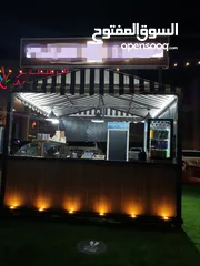  1 كشك متنقل عالي الجودة  Kiosk for business out and indoor