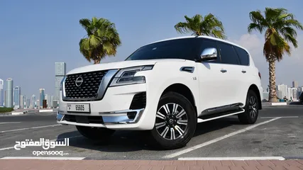  2 Monthly Rent Available Nissan-Patrol-2021