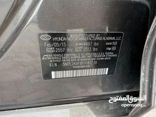  13 Hyundai Sonata 2015