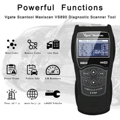  9 Vgate VS890 جهاز فحص المركبات obdii