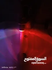  8 بثلاث دانير فقط 3د  رأس حنفيه مضيئ و مفلتر و موفر و مقوي ضخ الماء