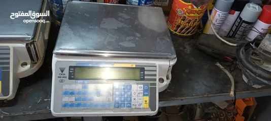  3 ثلاجات عرض+فريزرات عرض موازين باركود  بسعر حرق