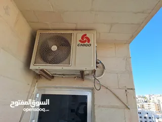  7 مكيف جيكو حامي بارد مستعمل نظيف جدا  طن ونصف