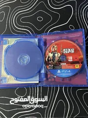  4 Red dead redemption 2 PS4 version disk