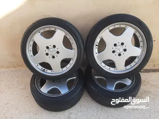  5 جنط مرسيدس بلاطة
