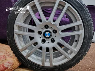  1 جنط BMW مع كاوشوك جديد دانلوب