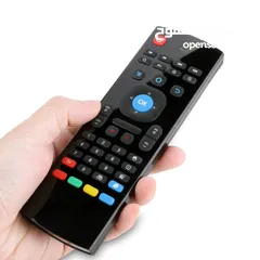  7 ريموت مع ماوس وكيبورد  للتلفاز والأجهزة الذكية. Air Fly Mouse Universal Remote with Keyboard
