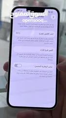  4 جهاز ايفون 14 عادي مستخدم نظيف جدا ولا خدش الجهاز حالة البطارية ممتازة