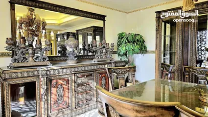  16 شقة للإيجار مفروش  رويال سويت طابقية مع روف و ترس كبير  Big department for rent in deir Ghbar amman