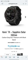  3 Garmin fēnix 7X – Sapphire Solar Edition