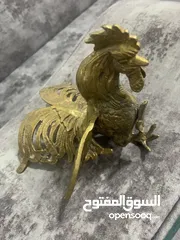  6 جاط ومقص وشكل طائر نحاس