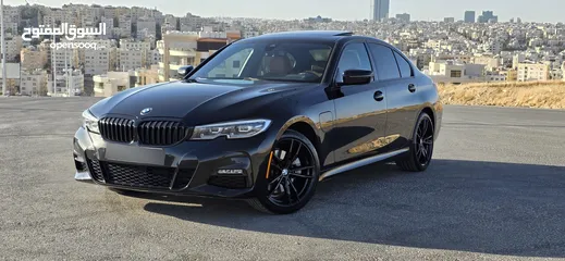  1 Bmw 330e 2021 Plug in hybrid M kit فل كامل فحص كامل
