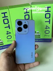  7 INFINIX HOT 40 pro PTA APPROVED 16/256 1 year warranty