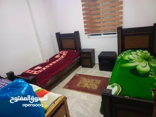  3 شقة مفروشه كامل  للايجار اسبوعي وشهري فقط شارع السرو 270 ( لا نوجر يومي )