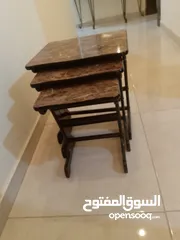  2 طاولات سيرفس شبه جديد عدد3