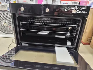  5 عرض نااار على فرن بلت ان سوبر شيف ايطالي 90 سم سلفر ستاتلس ستيل او اسود
